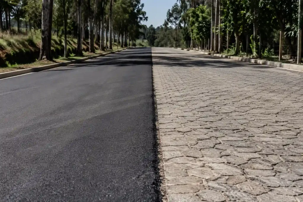 Asfalto ou pedra: qual pavimentação compensa mais para Jaguariaíva?