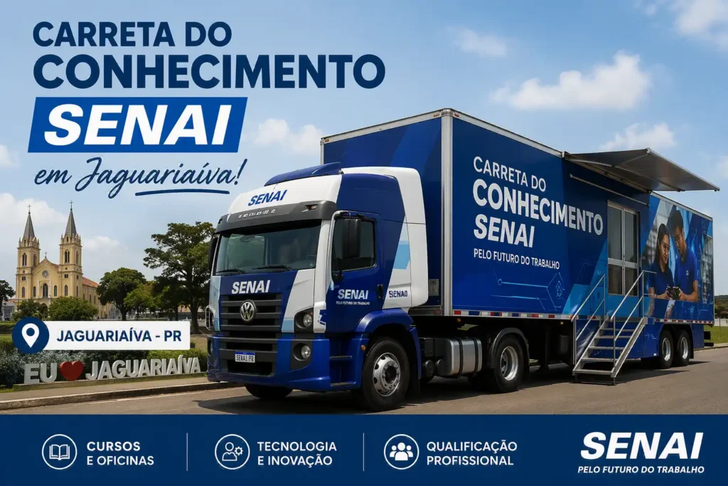 Carreta do Conhecimento SENAI